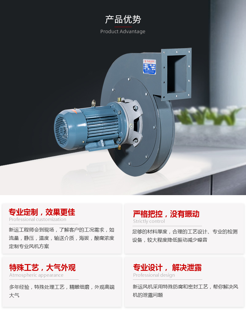 高壓高溫（wēn）風機